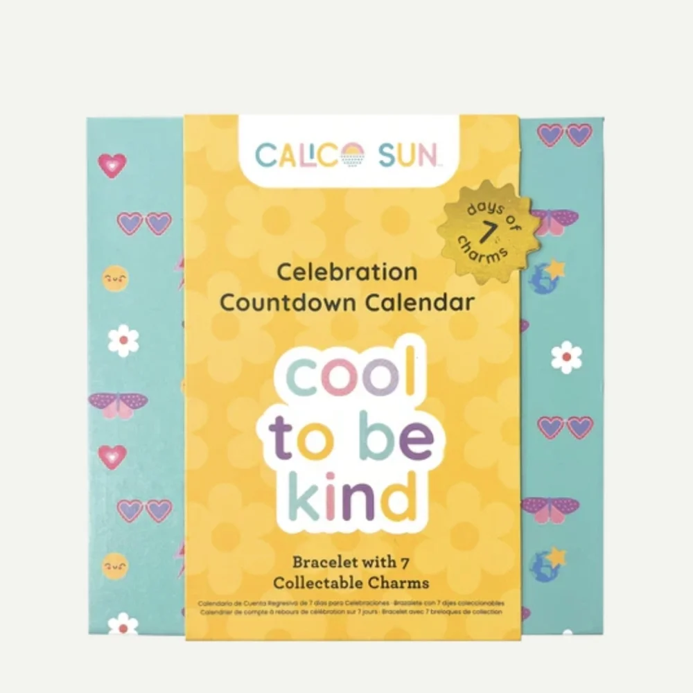 Calico Sun Celebration Countdown Calendar CHARM BRACELET Set